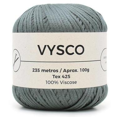 Imagem de Linha Vysco 100g - 100% Viscose - Escola de artes manuais, CHUMBO