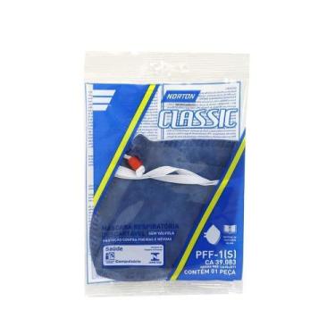 Imagem de Máscara Descartável Norton Classic PFF1 Sem Válvula - Embalagem c/ 50 