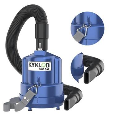 Imagem de Soprador para Cachorro Maxx 1400w Kyklon Azul Marinho Pet Shop Banho e