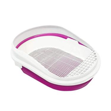 Imagem de Bandeja Furacão Pet para gatos Furba Rosa