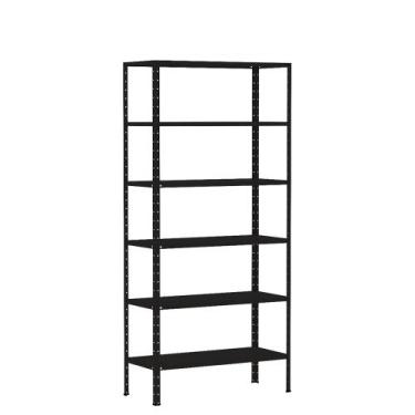 Imagem de Estante de aço leve Com 6 Prateleiras - 198cm x 92cm x 30cm - Amapá, P