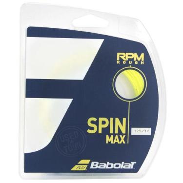 Imagem de Corda Babolat Rpm Blast Rough 17 1.25mm Amarela - Set Uni.