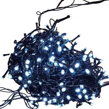 Imagem de Pisca Pisca Natal 100 Leds 10 Metros Natalino Enfeite Arvore Casa Loja Ornamento Advento