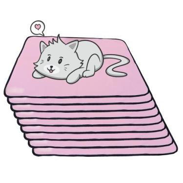 Imagem de 9 Tapetinhos Macios para Dormir Pet Antipulgas Antipulgas 200 Lavagens