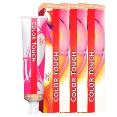 Imagem de Color Touch Tonalizante 3x 4/0 Castanho Medio - Wella, UNICA
