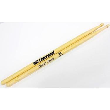 Imagem de baqueta liverpool classic 5B madeira LL 5BM