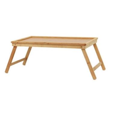 Imagem de Mesa Bandeja Café Da Manhã Na Cama Madeira Bambu Wincy