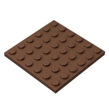 Imagem de Classic Green Plates Bulk, Green Plate 6x6, Building Plates Flat 20 Piece, Compatible with Lego Parts and Pieces: 6x6 Green Plates(Color: Green)