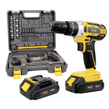 Imagem de Parafusadeira Furadeira de Impacto 2 Bat 1,5AH 20V Bivolt PS20K2 Starf