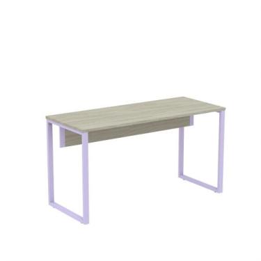 Imagem de Mesa Diretora Tubular P25 Pandin 1,50,6 M Casablanca e Lilas