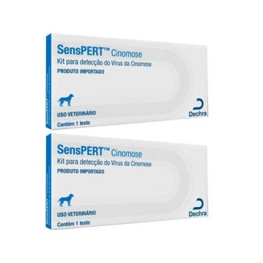 Imagem de Senspert Cinomose Cães 1 Test. - Dechra - 2 Unidades