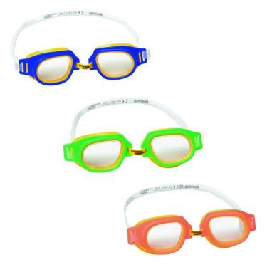 Imagem de Oculos De Nataçao Infantil Lil Champ  Unissex Laranja - Bestway