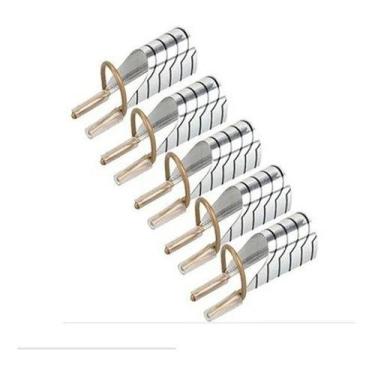 Imagem de Kit 5 Moldes Reutilizável Unhas Porcelana Acrigel Oferta Top - Mr Vend