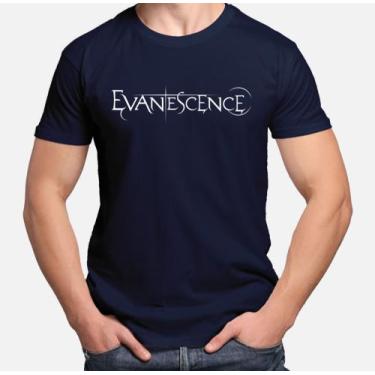 Imagem de Camiseta Masculina Evanescence Frase Banda Show 100%  Algodão - SEMPRE