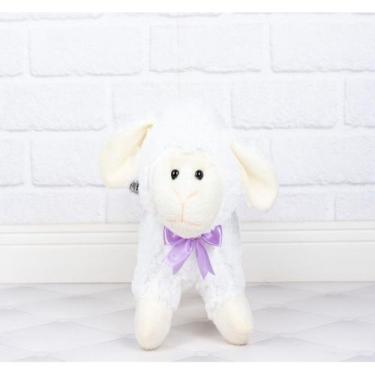 Imagem de Ovelha dolly pelucia 22 cm - enfeite laço - CKD CONFECCOES, Lilás