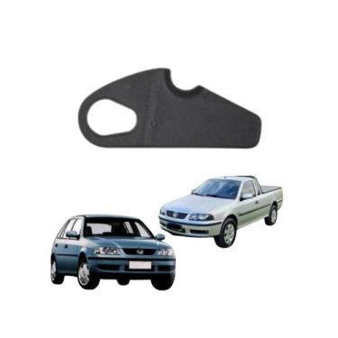 Imagem de Capa Reclinável Banco Com Furo Preto Esquerdo Gol Saveiro Kombi Parati