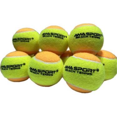 Imagem de Pack 10 Bolinhas Bola De Beach Tennis Ama Sport Premium Pro