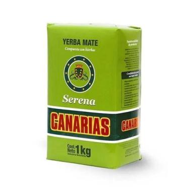 Imagem de Yerba Mate Serena fardo com 10 un. 1 kg - CANARIAS