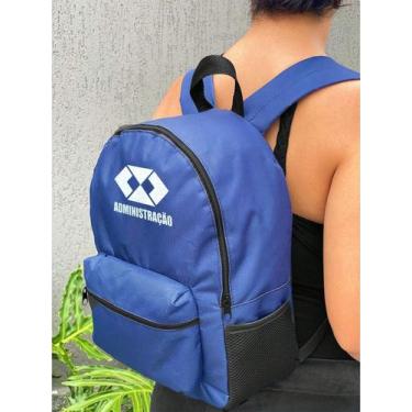 Imagem de Mochila Small ADMINISTRAÇÃO Bolsa Escolar Trabalho Viagem Mala Faculda