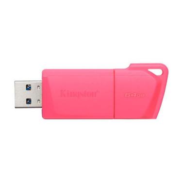 Imagem de Pendrive Kingston Data Travel Exodia 64GB KC-U2L64-7LN M / USB 3.2 - R