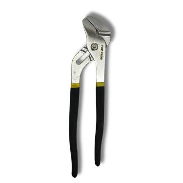 Imagem de Alicate Bomba D´Água 12" Canos Encanador Bico Papagaio Regulável Aço Forjado Cabo Borracha 300mm