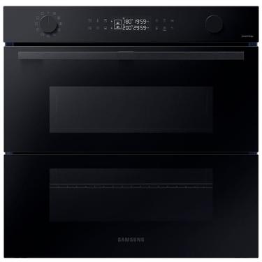 Imagem de Forno Elétrico de Embutir Samsung com 76 Litros, Grill, Função Airfryer e Wi-Fi Preto - NV7B4545SAK