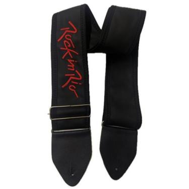 Imagem de Correia Guitarra Violão Contrabaixo 7cm Bordada - Izzo