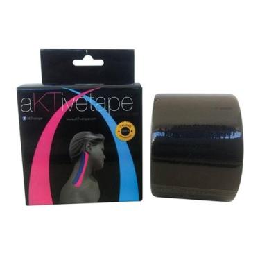 Imagem de Bandagem Aktive Tape Elástica/Kinésio , Preto