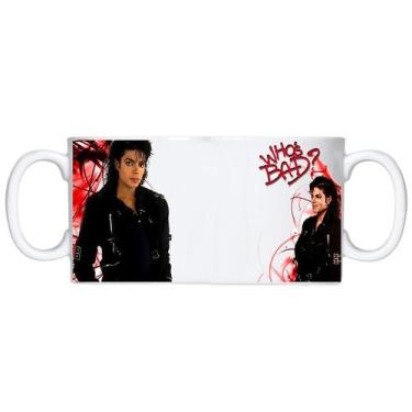 Imagem de Caneca de Plastico Michael Jackson Bad - Alabama Stamp