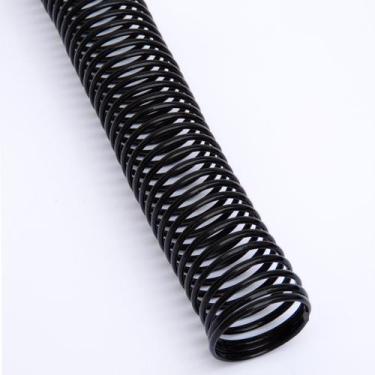 Imagem de Espiral Plastico para encadernação 12mm Preto c/ 50 Pcs - MARES