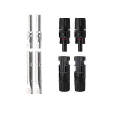 Imagem de 02 Pares Conectores Engates Plug Painel Solar Pv/Mc Ip67 Mc4