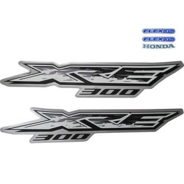 Imagem de Kit Adesivos XRE 300 2017 Até 2018 Preta - NoBrand