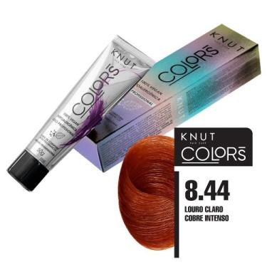 Imagem de KNUT Colors 50g - Louro Claro Cobre Intenso 8.44