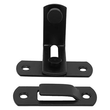 Imagem de Fechadura da Porta do Celeiro, Fechadura da Porta do Aço Carbono Trava da Porta Estilo Americano Fechadura da Porta do Celeiro para Portas e Janela