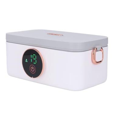 Imagem de Lancheira Aquecida Elétrica, Aquecedor de Alimentos Portátil de Aquecimento Rápido de 60 W, 1L de Grande Capacidade, Resistente a Altas Temperaturas, Lancheira de Aço Inoxidável