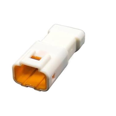 Imagem de 1 Conjunto De Conector De Terminal Elétrico Automotivo De 4 Pinos, Tomada Macho E Fêmea De 0.7mm Para Carro 04t-jwpf-vsle-s 04r-jwpf-vsle-s(Male)