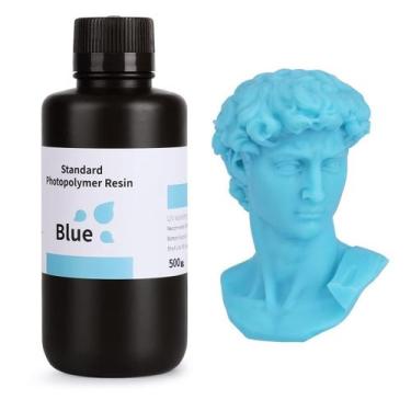 Imagem de Resina de impressora 3D ELEGOO Standard Photopolymer Blue 500g