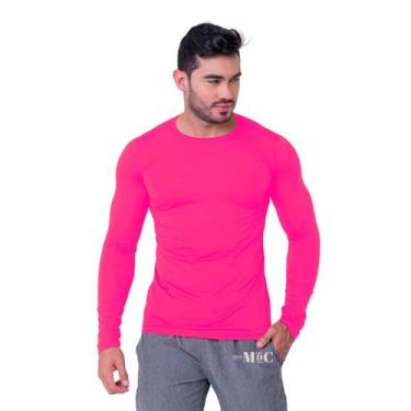 Imagem de Camisa Térmica Masculina Manga Longa Proteção UV 50+ Segunda Pele - Ef