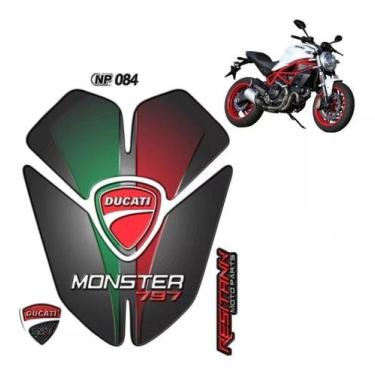 Imagem de Adesivo Protetor Tanque Tankpad Ducati Motor Kit 084 - Resitank
