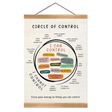 Imagem de Cartazes de saúde mental, este é um espaço seguro para ser quem você é, decoração de sala de aula boho, artigos essenciais para consultoria de escritório, suprimentos para conselheiros escolares,