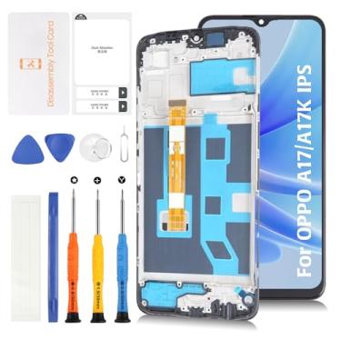 Imagem de A-MIND Para Oppo A17/A17K 16.7 cm LCD com moldura de substituição de tela CPH2477/CPH2471 LCD Touch Screen Display Touch Screen Assembly com ferramentas de reparo