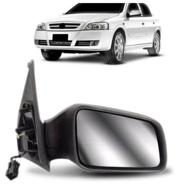 Imagem de Retrovisor Astra 1998 a 2012 Elétrico Capa Preta - SP ACESSÓRIOS, Dire