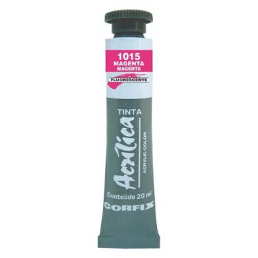 Imagem de Tinta Acrílica Corfix 20ml Fluorescente - 84020, 1015 - MAGENTA