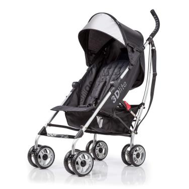 Imagem de Carrinho de passeio Summer Infant 3Dlite Convenience Black Lightweight