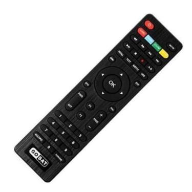 Imagem de Controle Remoto Do Receptor Gosat Cable + Pro Hd Plus Hd Cs +