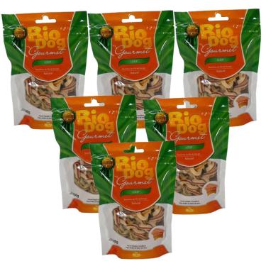 Imagem de 6x Petisco Bio Dog Gourmet Loop- para Cães- Frango-100g