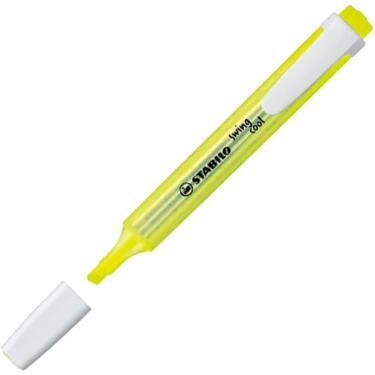 Imagem de Marca Texto Swing Cool Wow Stabilo Cor Amarelo 24