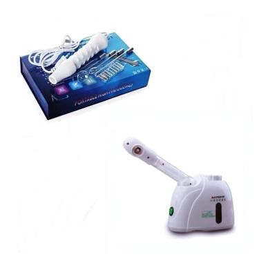 Imagem de Vapor De Ozonio Portatil 220 Alta Frequencia Limpeza De Pele