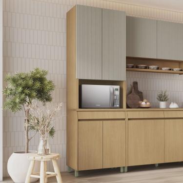 Imagem de Paneleiro 4 Portas 1 Gaveta Simone Mendes 100% Mdf