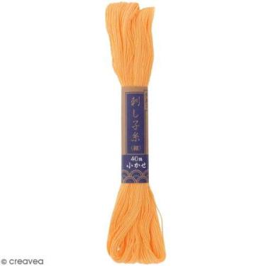 Imagem de Sashiko Thread Thinner Weight 40 m Skein Col.14 Bordado japonês e Quilting